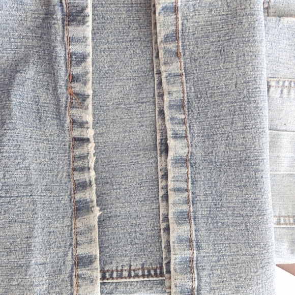 2/$35 Sale THYME Maternity Jeans Flare bottoms.  Size S - Picture 6 of 13